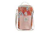 Retro Summer Insulated Barrel Cooler Bag with Shoulder Strap